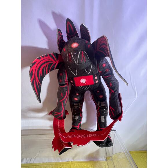 NEW Titan Clock Man Skibidi Toilet Red Plush Doll Toys Anime - Picture 3 of 6